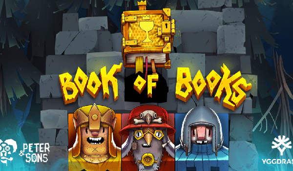 Yggdrasil ja Peter & Sons julkaisevat yhdessä "Book of Books" -kolikkopelin