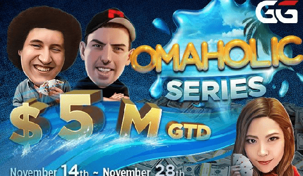Starting on November 14, GGPoker will host the Omaholic online poker series